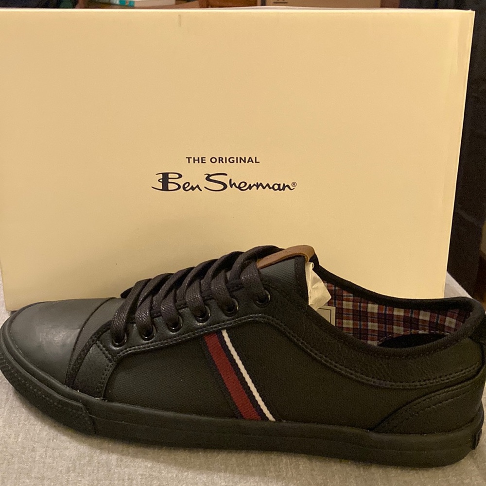 Ben Sherman Madison Ox Mens Black Size 8